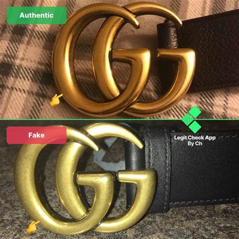 gg belt fake